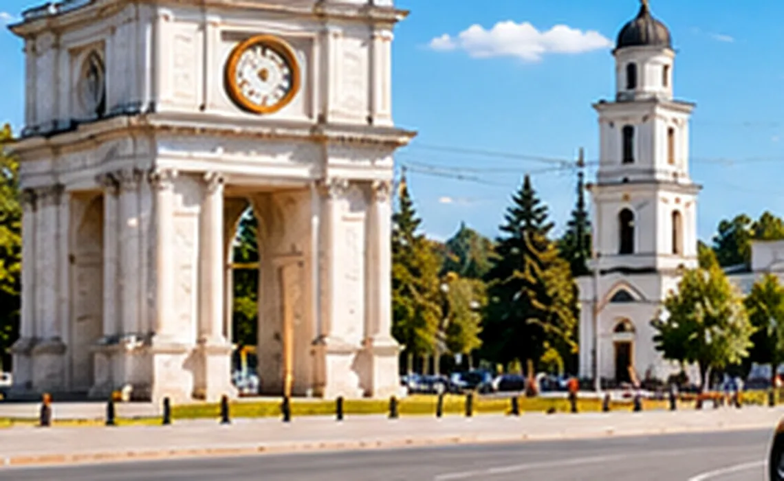 Первый день в Кишинёве на автомобиле: спокойный маршрут по городу